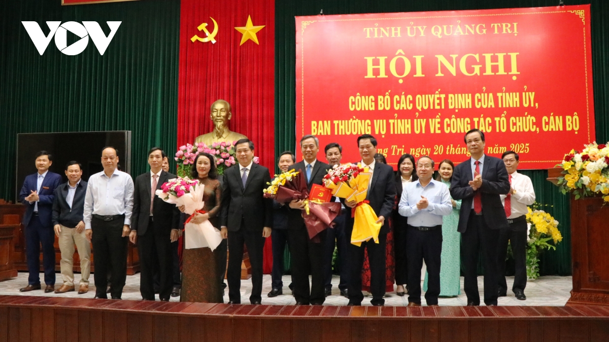 Quảng Trị thành lập 2 đảng bộ và chỉ định nhân sự